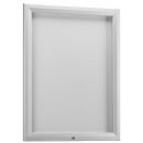 Showdown® Displays Schaukasten T silber 9x DIN A4 80,5 x 4,7 x 106,7 cm, 1 St.