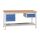 Gürkan Werkbank lichtgrau 3 Schubladen 160,0 x 60,0 x 84,0 cm