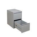 Gürkan Hängeregistraturschrank lichtgrau 2 Schubladen 40,0 x 62,0 x 70,0 cm, 1 St.