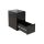 Gürkan Hängeregistraturschrank schwarz 2 Schubladen 40,0 x 62,0 x 70,0 cm, 1 St.