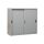 Gürkan Schiebetürenschrank, 100277 lichtgrau 2 Fachböden 120,0 x 45,0 x 109,0 cm