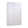 Gürkan Schiebetürenschrank, 100282 lichtgrau 4 Fachböden 120,0 x 45,0 x 195,0 cm
