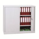 Gürkan Rollladenschrank lichtgrau 2 Fachböden 120,0 x 46,0 x 105,0 cm