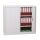 Gürkan Rollladenschrank lichtgrau 2 Fachböden 120,0 x 46,0 x 105,0 cm
