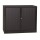 Gürkan Rollladenschrank schwarz 2 Fachböden 120,0 x 46,0 x 105,0 cm