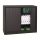 Gürkan Rollladenschrank schwarz 2 Fachböden 120,0 x 46,0 x 105,0 cm