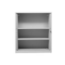 Gürkan Rollladenschrank lichtgrau 2 Fachböden 120,0 x 46,0 x 135,0 cm