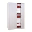 Gürkan Rollladenschrank lichtgrau 4 Fachböden 120,0 x 46,0 x 195,0 cm