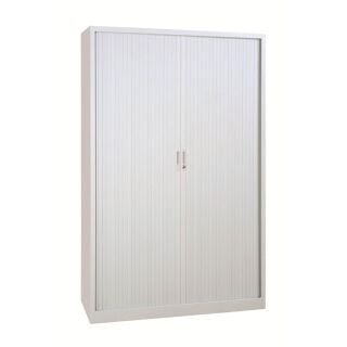 Gürkan Rollladenschrank lichtgrau 4 Fachböden 100,0 x 40,0 x 180,0 cm