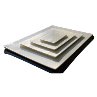 OLYMPIA Laminierfolien-Set glänzend für A4, A5, A6, Visitenkartenformat 80 micron, 100 St.