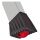 KRAUSE Klapptritt MONTO Rolly silber 2x 2 Stufen, H: 55,0 cm