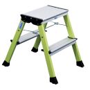 KRAUSE Klapptritt MONTO Rolly grün 2x 2 Stufen, H:...