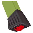 KRAUSE Klapptritt MONTO Rolly grün 2x 2 Stufen, H: 55,0 cm