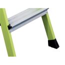 KRAUSE Klapptritt MONTO Rolly grün 2x 2 Stufen, H: 55,0 cm