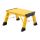 KRAUSE Klapptritt MONTO Treppy Plusline gelb 1 Stufe, H: 20,0 cm