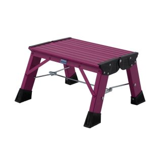 KRAUSE Klapptritt MONTO Treppy Plusline pink 1 Stufe, H: 20,0 cm