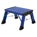 KRAUSE Klapptritt MONTO Treppy Plusline blau 1 Stufe, H:...