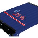 KRAUSE Klapptritt MONTO Treppy Plusline blau 1 Stufe, H: 20,0 cm