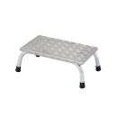 KRAUSE Montagetritt STABILO  silber 1 Stufe, H: 21,0 cm