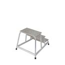 KRAUSE Montagetritt STABILO  silber 3 Stufen, H: 61,0 cm