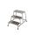KRAUSE Montagetritt STABILO  silber 3 Stufen, H: 61,0 cm