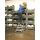 KRAUSE Montagetritt STABILO  silber 4 Stufen, H: 81,0 cm
