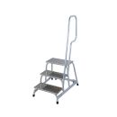 KRAUSE Montagetritt STABILO  silber 3 Stufen, H: 120,0 cm