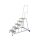 KRAUSE Montagetritt STABILO  silber 5 Stufen, H: 140,0 cm