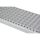 KRAUSE Montagetritt STABILO  silber 1 Stufe, H: 59,0 cm