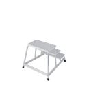 KRAUSE Montagetritt STABILO  silber 3 Stufen, H: 88,0 cm