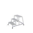 KRAUSE Montagetritt STABILO  silber 3 Stufen, H: 88,0 cm