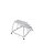 KRAUSE Montagetritt STABILO  silber 3 Stufen, H: 88,0 cm