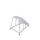 KRAUSE Montagetritt STABILO  silber 4 Stufen, H: 114,0 cm