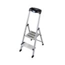KRAUSE Klapptritt MONTO Sepuro Plusline silber 2 Stufen,...