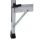 KRAUSE Klapptritt MONTO Sepuro Plusline silber 2 Stufen, H: 115,0 cm