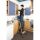 KRAUSE Klapptritt MONTO Sepuro Plusline silber 2 Stufen, H: 115,0 cm