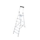 KRAUSE Stehleiter einseitig MONTO Solidy silber 7 Stufen,...
