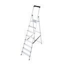 KRAUSE Stehleiter einseitig MONTO Solidy silber 8 Stufen,...