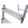 KRAUSE Stehleiter einseitig MONTO Safety silber 7 Stufen, H: 230,0 cm