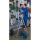 KRAUSE Stehleiter einseitig MONTO Solido silber 5 Stufen, H: 185,0 cm