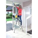 KRAUSE Stehleiter einseitig MONTO Secury mit Multi-Grip...
