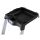 KRAUSE Stehleiter einseitig MONTO Secury mit Multi-Grip silber 4 Stufen, H: 160,0 cm