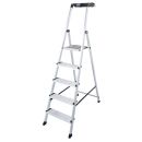 KRAUSE Stehleiter einseitig MONTO Secury mit Multi-Grip...