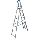 KRAUSE Stehleiter einseitig STABILO silber 12 Stufen, H: 375,0 cm
