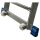 KRAUSE Podestleiter STABILO silber 8 Sprossen, H: 286,0 cm