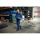 KRAUSE Podestleiter STABILO silber 10 Sprossen, H: 369,0 cm