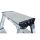 KRAUSE Stehleiter beidseitig MONTO Dopplo silber 2x 7 Stufen, H: 164,0 cm