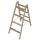 KRAUSE Stehleiter beidseitig STABILO natur 2x 4 Sprossen, H: 120,0 cm