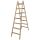 KRAUSE Stehleiter beidseitig STABILO natur 2x 7 Sprossen, H: 212,0 cm