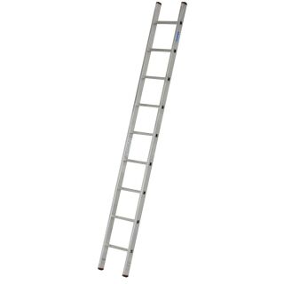 KRAUSE Anlegeleiter MONTO Sibilo silber 9 Sprossen, H: 270,0 cm